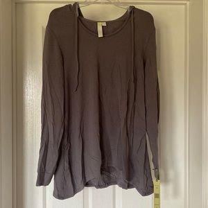 Green Tea Light Grey Hoodie